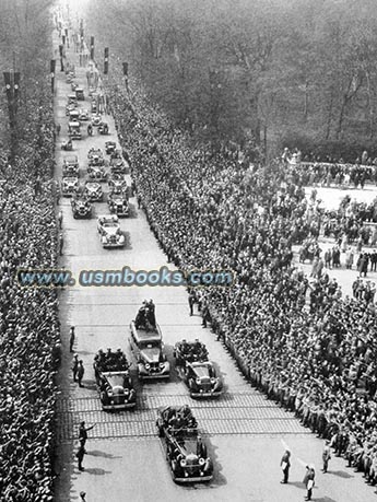 Nazi Hitler parade
